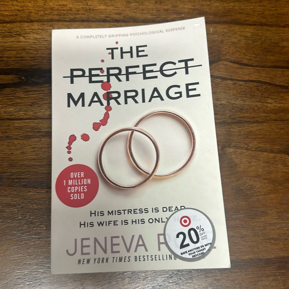 The Perfect Marriage book- like new